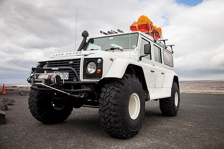Klaar om naar de Vatnajökull te gaan. Skitrekking Vatnajökull, IJsland. Foto IMG.