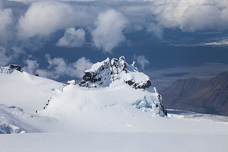 Skitrekking Vatnajökull, IJsland.