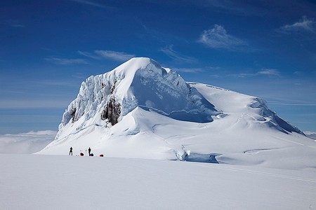 Skitrekking Vatnajökull, IJsland.