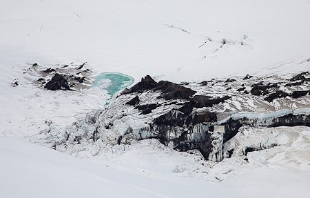 Skitrekking Vatnajökull, IJsland. Foto IMG.