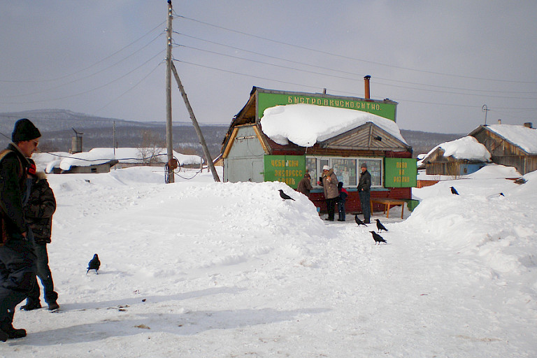 Winkeltje in Milkovo.