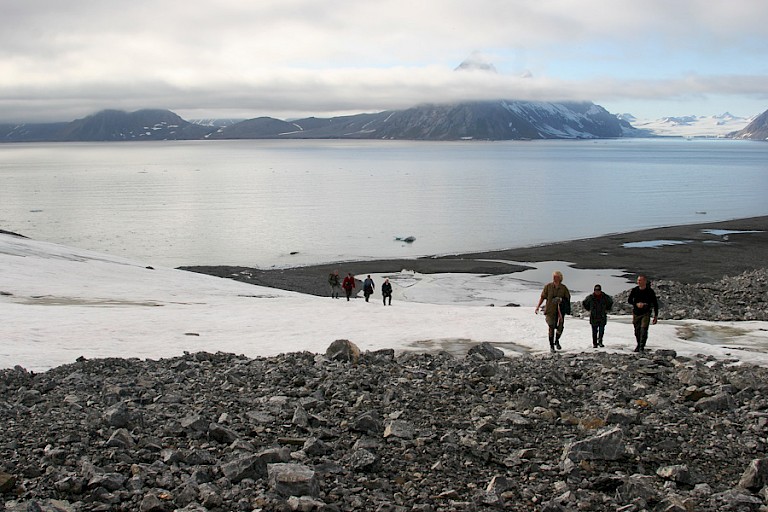 Wandeling voor een weids uitzicht.