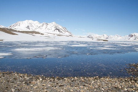 St. Jonsfjord. Skitrekking Trollheimen, Spitsbergen.