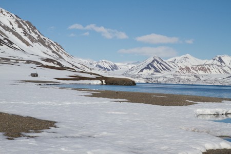 St. Jonsfjord. Skitrekking Trollheimen, Spitsbergen.