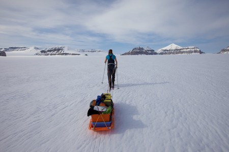 Skitrekking Newtontoppen, Spitsbergen.