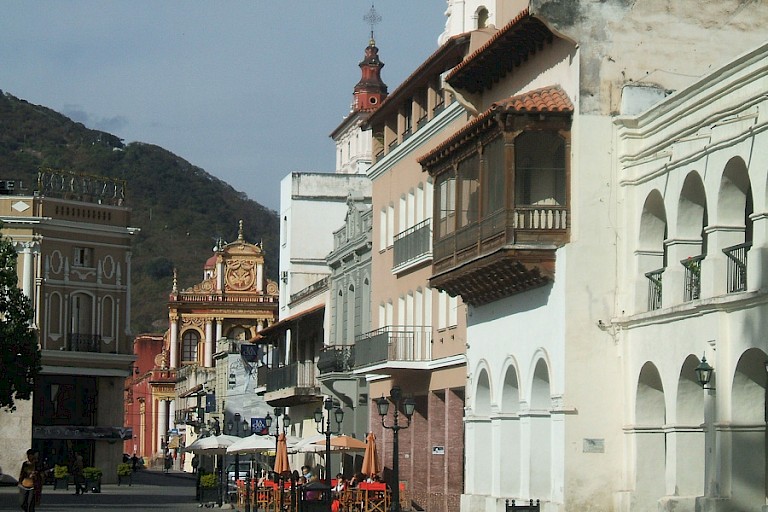 Het centrum van Salta.