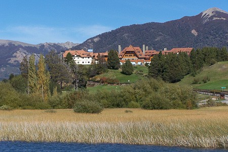 Llao Llao Hotel. Bariloche en het merengebied Argentinië.